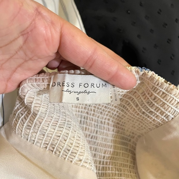 Dress Forum Floral boho top size Small preowned - Picture 6 of 9